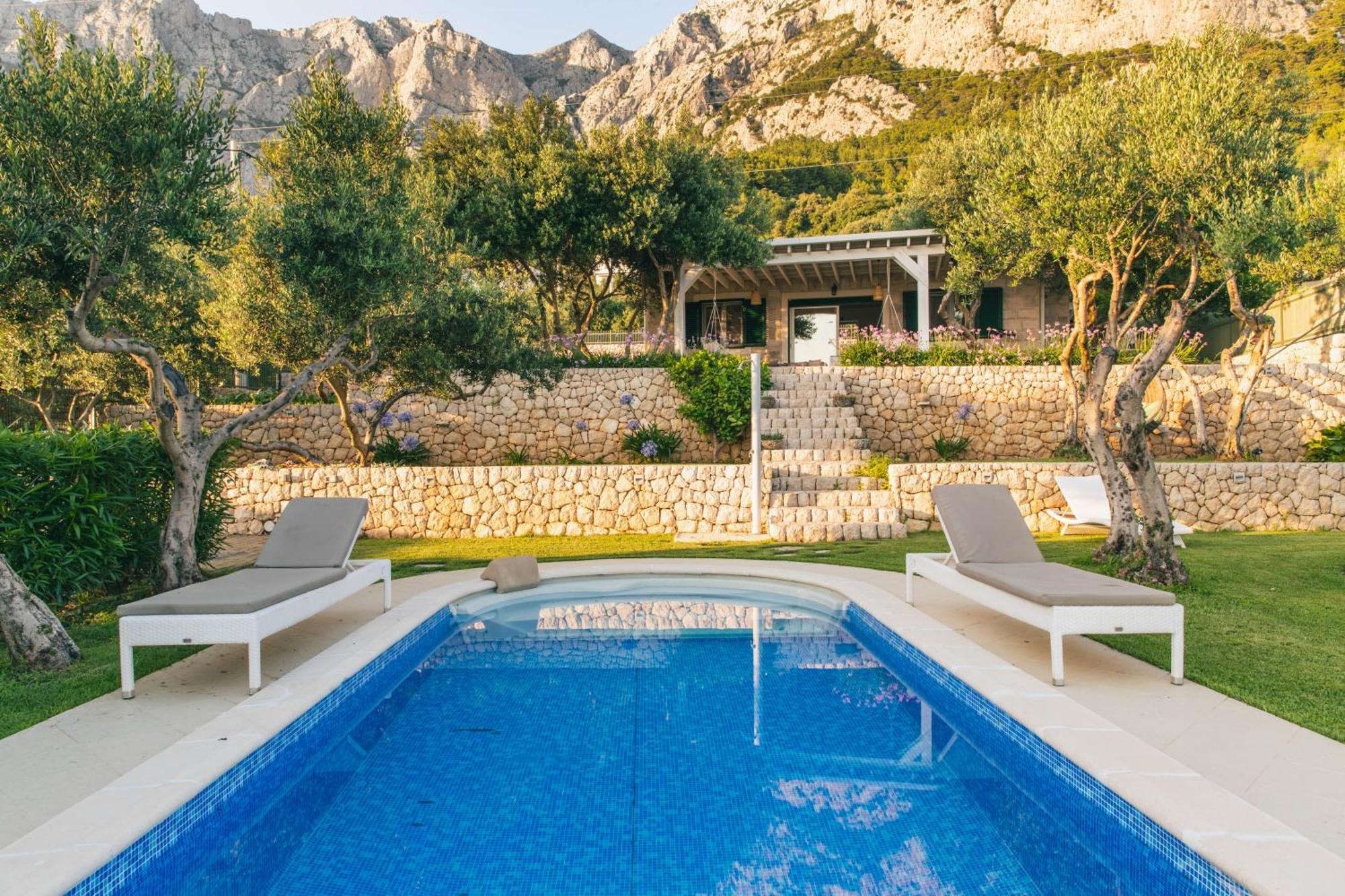 Villa Tamaris Makarska Esterno foto