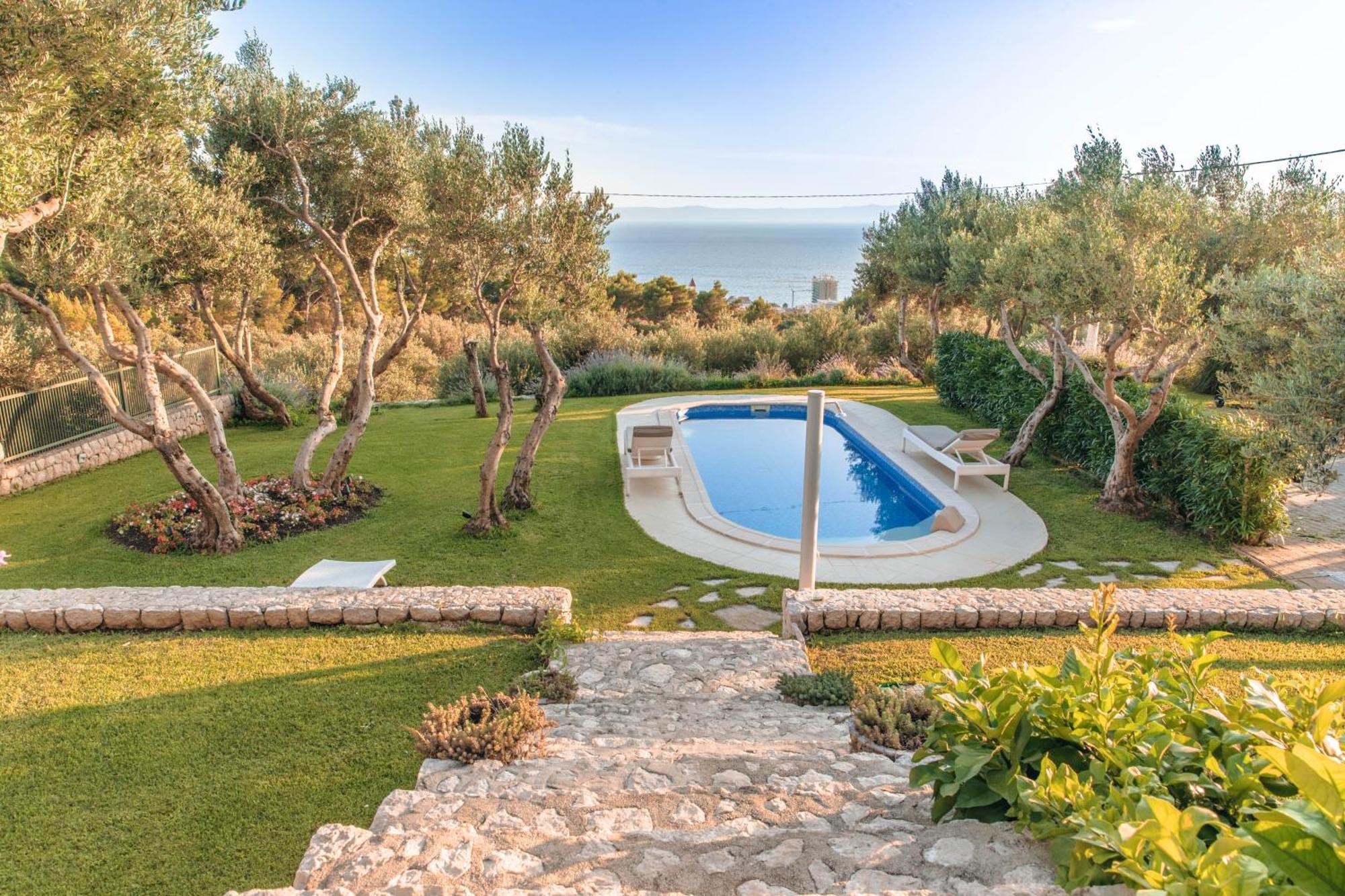 Villa Tamaris Makarska Esterno foto